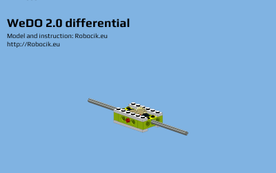 LEGO WeDO 2.0 differential