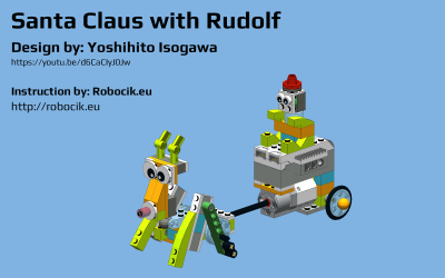 LEGO WeDO 2.0 Santa Claus with Rudolph by Yoshihito Isogawa